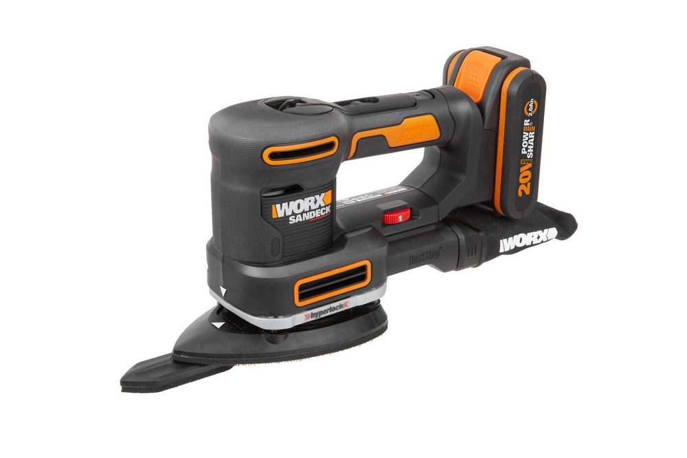 Виброшлифмашина аккумуляторная WORX WX820