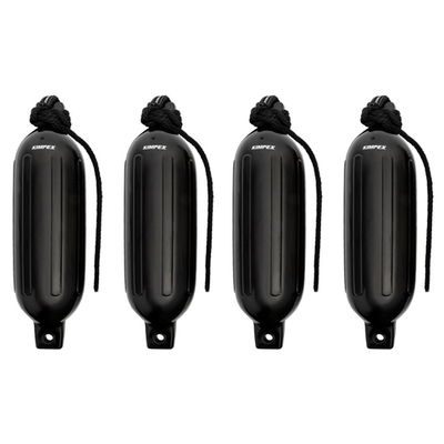 Комплект кранецев (4 шт) с шнурами Kimpex 584х165, черный