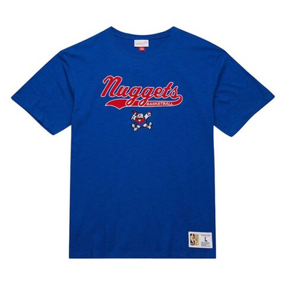 Футболка Mitchell&Ness NBA Vintage Logo Legendary Club Denver Nuggets T-Shirt Blue