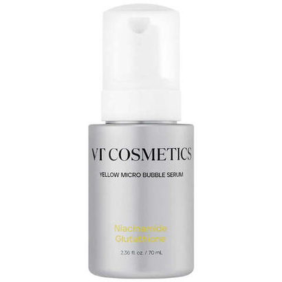 VT Cosmetics Niacinamide Glutathione Yellow Micro Bubble Serum пузырьковая сыворотка с ниацинамидом