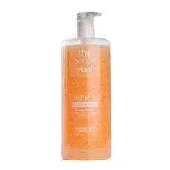 Тонизирующий гель для душа на основе органического масла семян конопли