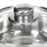 Кастрюля нерж, 1.6 л, с крыш, Катунь, Гретта, КТ04-D-16, индукц