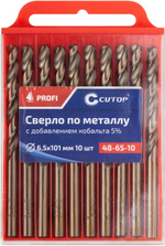 Сверла по металлу CUTOP Profi (упаковки по 5/10 шт)