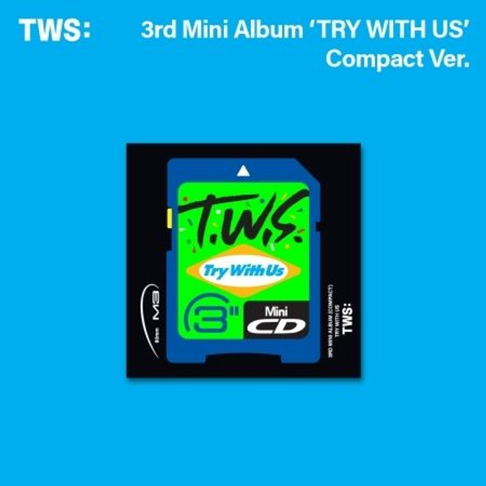 Альбом TWS - TRY WITH US 3rd Mini Album COMPACT RANDOM Version
