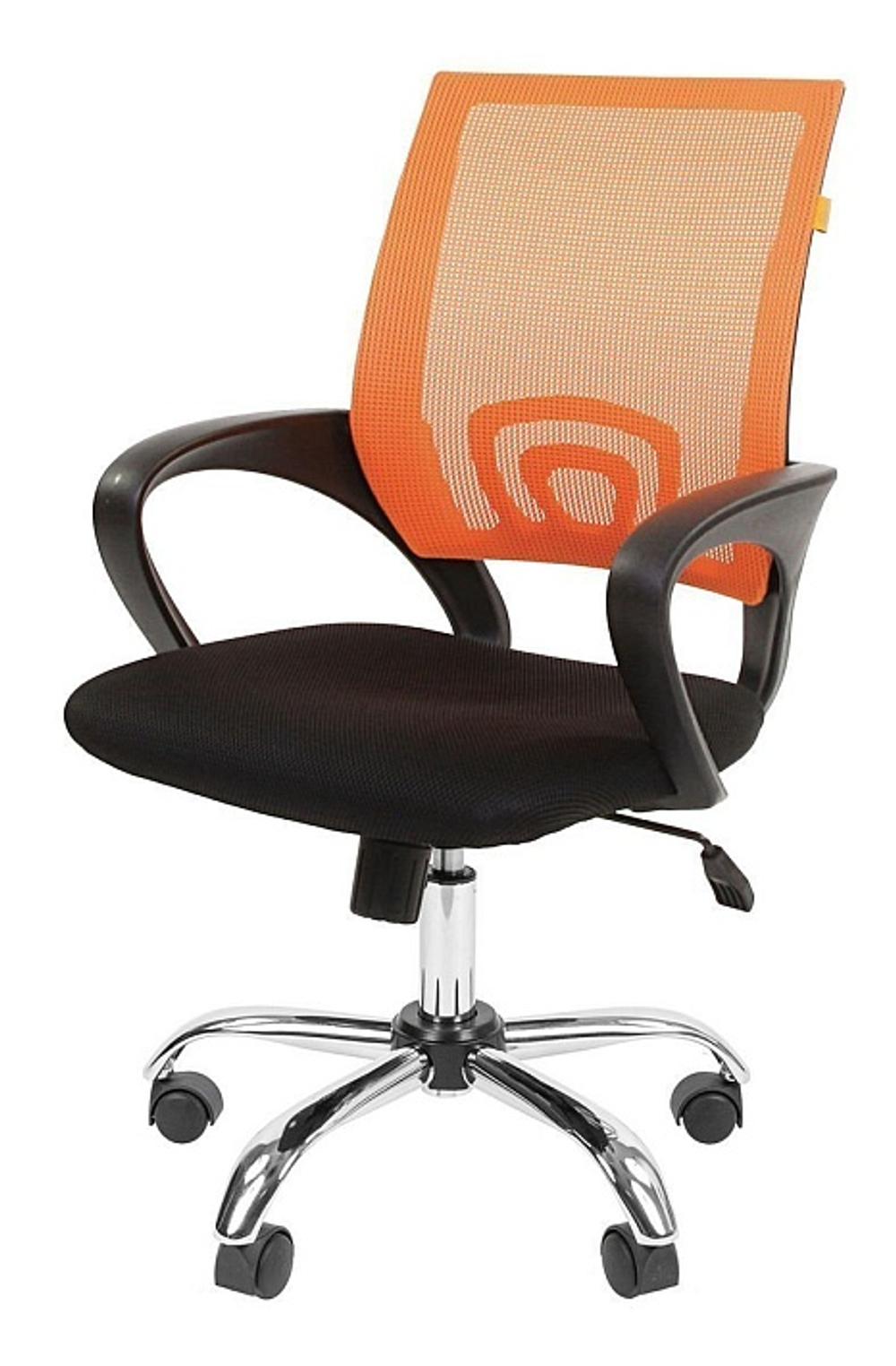 Офисное кресло CHAIRMAN 696 хром, ткань TW/сетчатый акрил