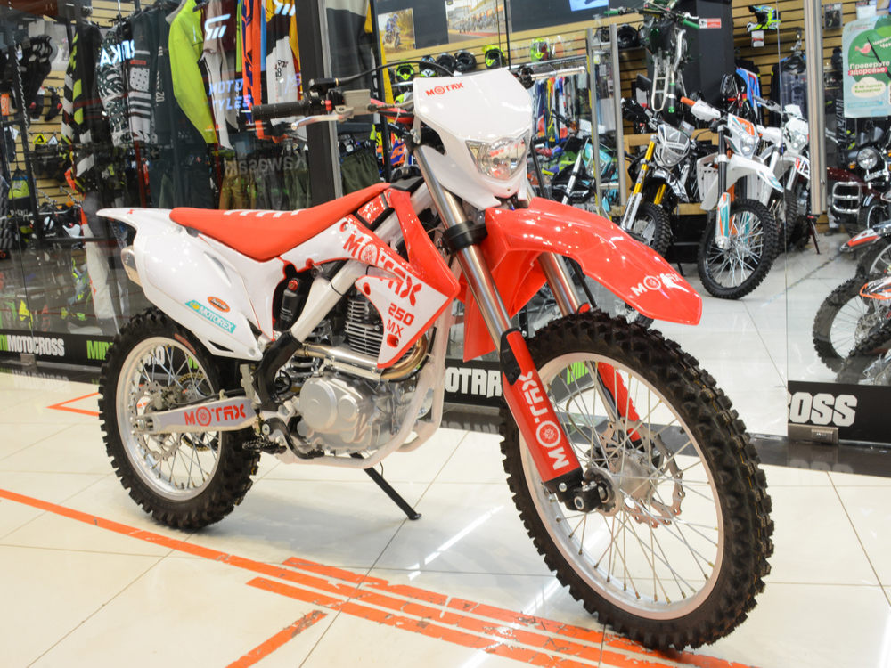 Кроссовый мотоцикл MOTAX MX 250 Red