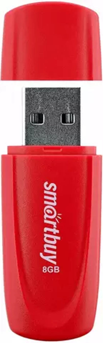 8GB USB Smartbuy Scout Red