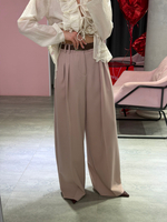 Брюки Almond с ремнем пыльная роза