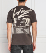 футболка riot tour GUESS - графитовый (M3RI40 KBDL0)