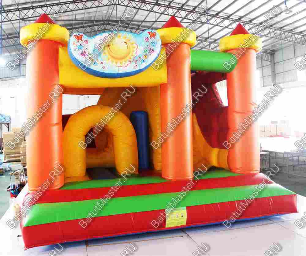 Надувной батут "Солнечный домик" 4*3,5*3м