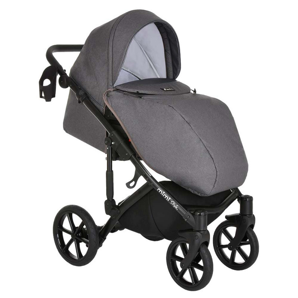 Коляска Tutis Mimi Style 3 в 1 New 2024 №059 Moonstone (Серый)