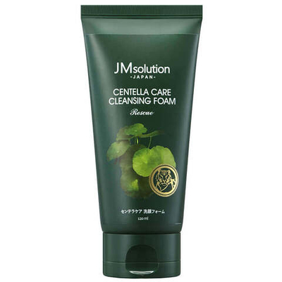 JMSolution Cleansing Foam Japan Centella Moisture Пенка для умывания успокаивающая с центеллой, 120 мл
