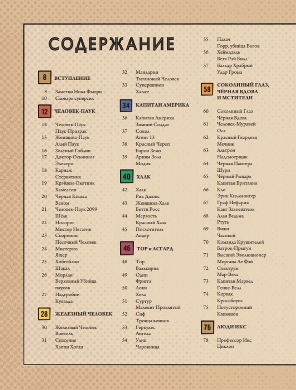 Marvel. Герои и злодеи: Записки Ника Фьюри