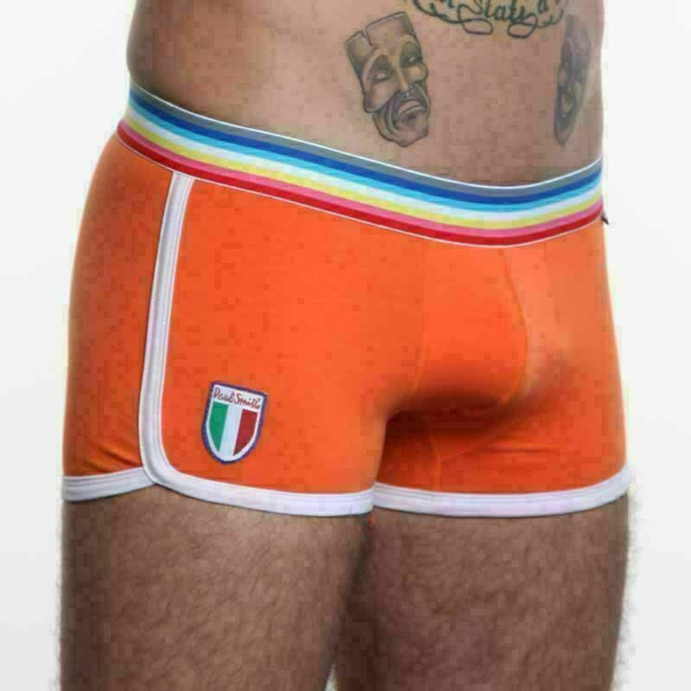 Мужские трусы хипсы оранжевые Paul Smith Trunk Orange