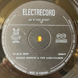 Винтажная виниловая пластинка LP Danny Mirror and The Jordanaires 50 X The King Elvis Presley Greatest Songs (Румыния 1985)