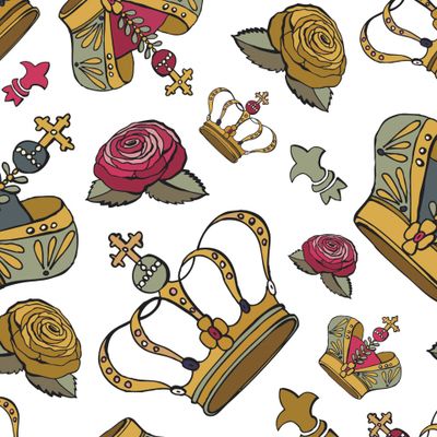 Короны и розы