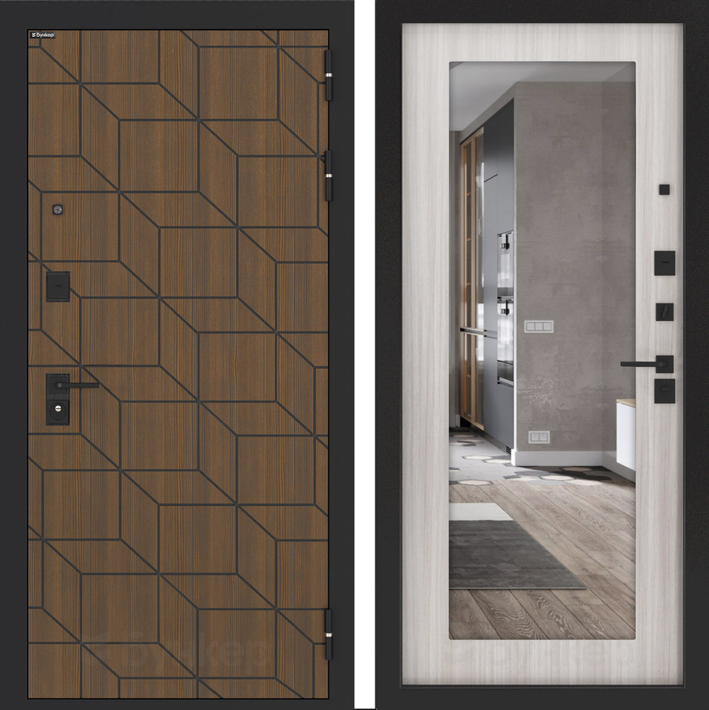 Дверь Входная Бункер BN-03 ФЛЗ-603 Сандал белый, металлическая