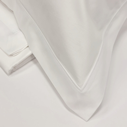 Постельное белье 2 спальное евро Сlaire&Caroll Vire белое