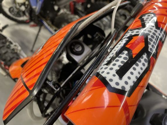 Мотоцикл BSE EX Blue Orange Ant 17/14 PITBIKE