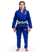 Детское кимоно Tatami PRO SERIES - BLUE & WILD ROSE