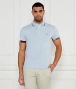 Поло Tommy Hilfiger - голубой(MW0MW38458)