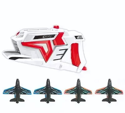 Игровой набор "Меткий стрелок" (с пусковым устройством, 4 самолета в наборе)