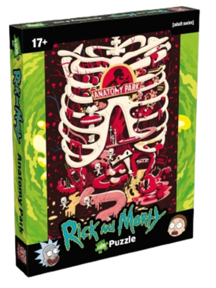Пазл Rick&Morty / Рик и Морти Анатомия