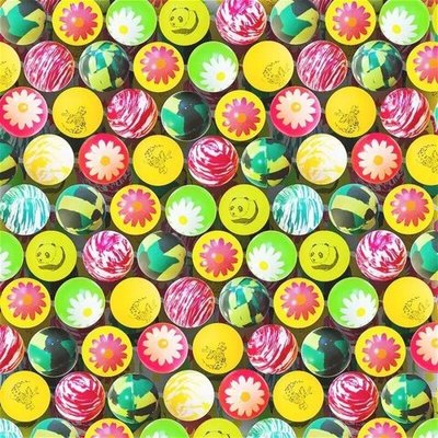 Мячи-прыгуны 25 мм «История джунглей» 300 шт