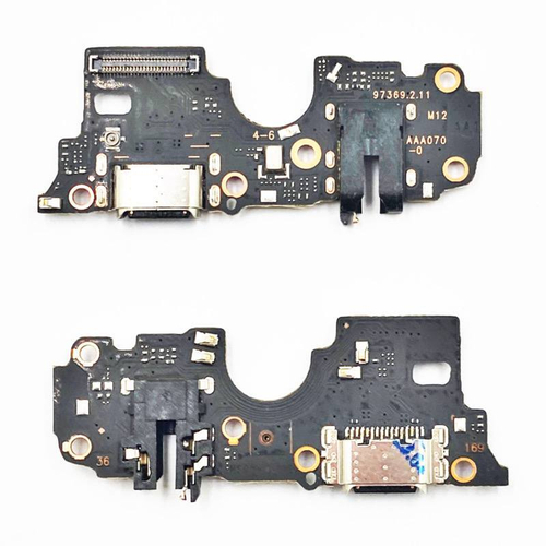 Шлейф для OPPO A54 (4G)/A16 плата на системный разъем/разъем гарнитуры/микрофон