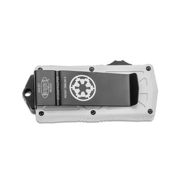 Автоматический нож Microtech Exocet 158-1ST c клинком из стали Böhler M390 Microclean®, рукоять алюминий