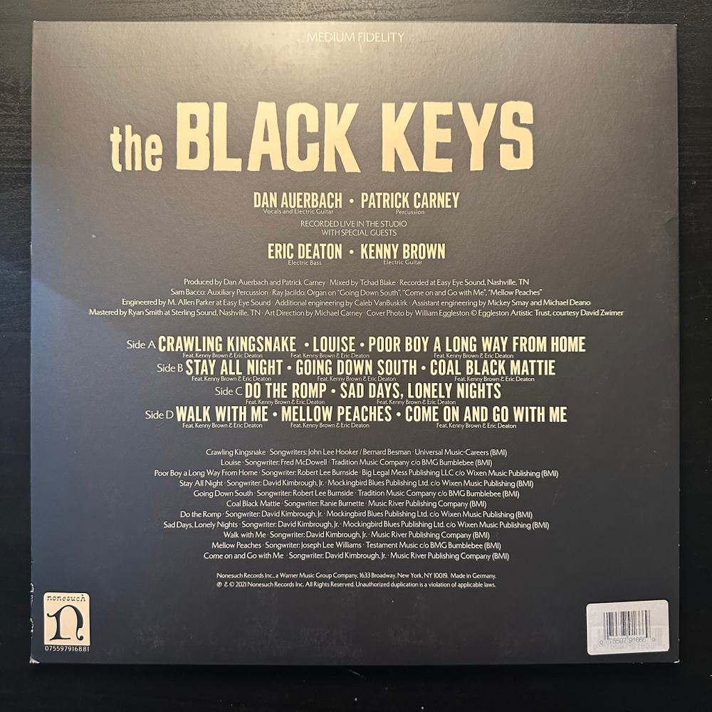 The Black Keys - Delta Kream 2LP (Германия 2021г.)