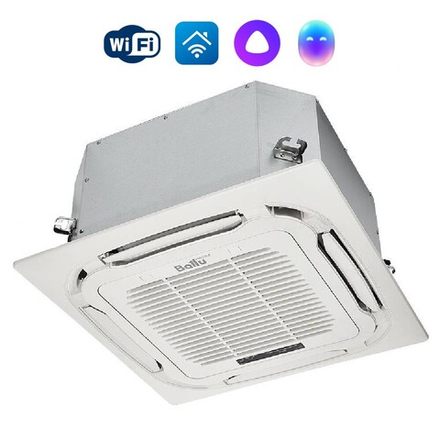 Комплект Ballu BLCI_A_C-18HN8_V3 инверторной сплит-системы, кассетного типа