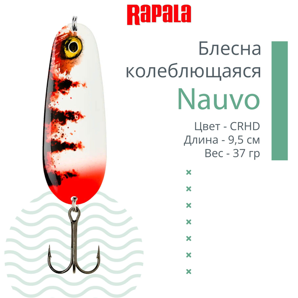 Блесна колебалка Nauvo 19 /HRL