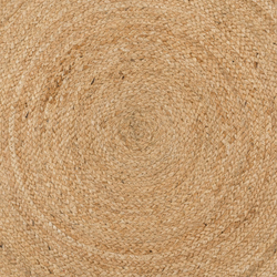 Ковер из джута 150см Tkano Ethnic круглый базовый