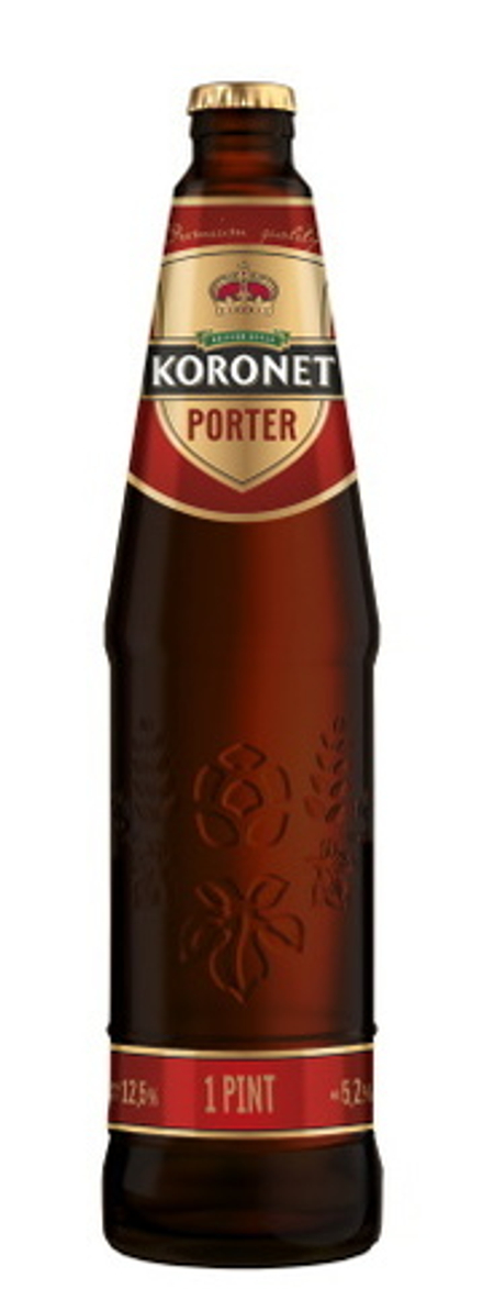 Пиво Лидское "Koronet Porter" темное 0,568л. пинта