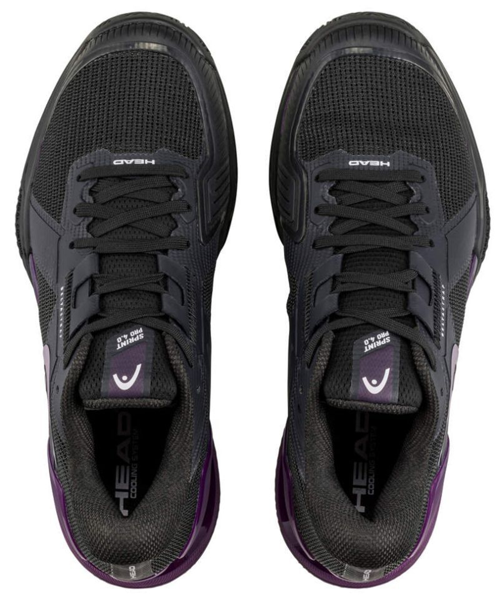 Женские Кроссовки теннисные Head Sprint Pro 4.0 Clay - черный