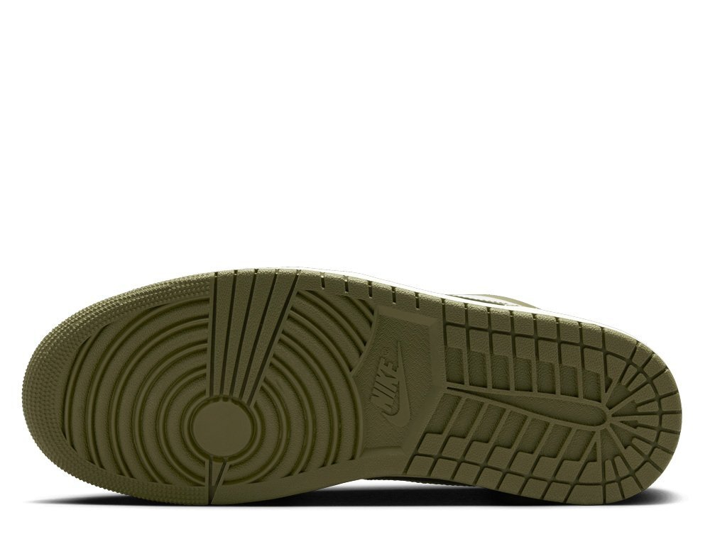 Баскетбольные кроссовки Air Jordan 1 Low Green Shoes