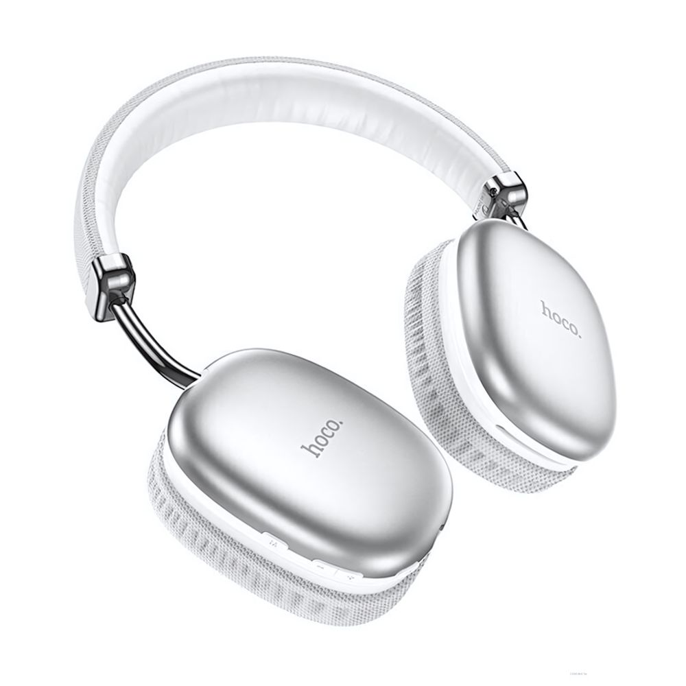 Bluetooth - гарнитура HOCO W35, накладные, BT5.3, 400mAh Silver