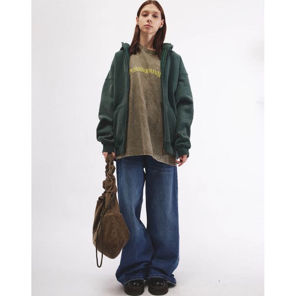 Сумка Кросс-боди вельветовая хаки - фото 3