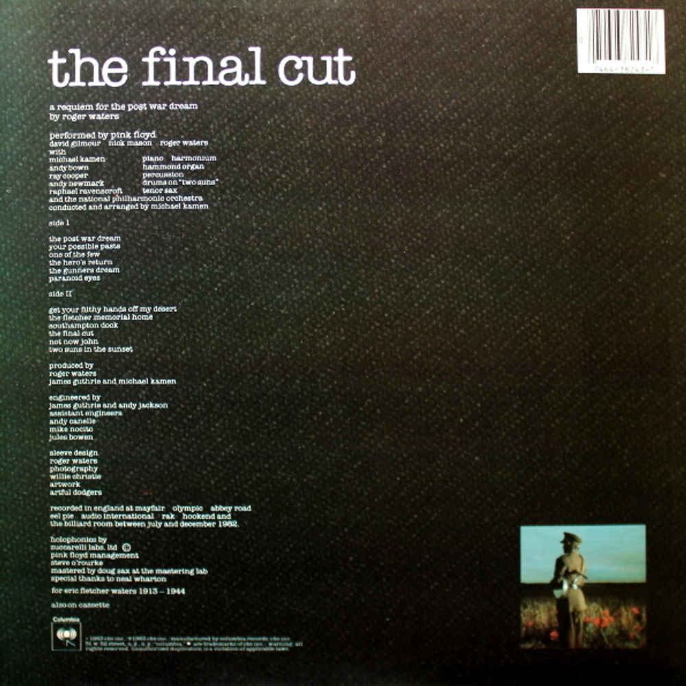 Pink Floyd / The Final Cut (LP)