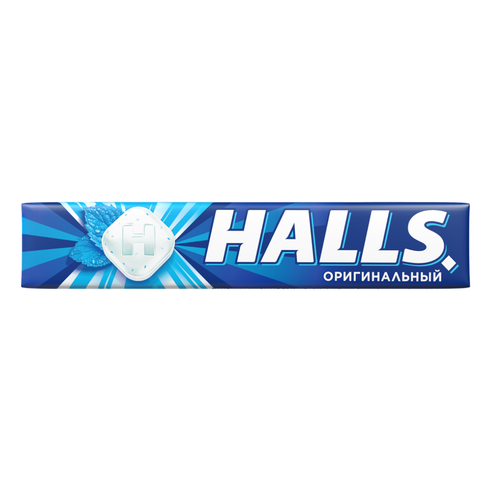 Карамель леденцовая HALLS Оригинальный 25гр