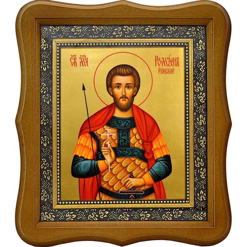 Роман Римский мученик. Икона на холсте.