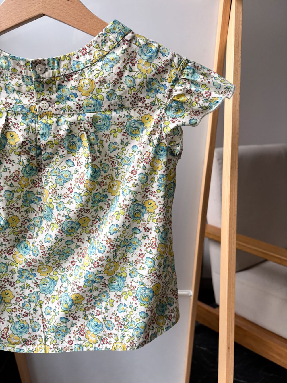 Хлопковая блузка Bonpoint, 104