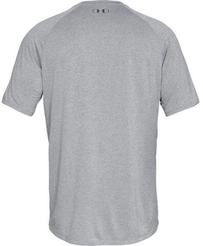 Мужская теннисная футболка Under Armour Tech SS Tee 2.0 - gray