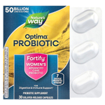 Nature's Way, Optima® Probiotic, Fortify®, пробиотик для женщин, 50 млрд, 30 капсул с отсроченным высвобождением