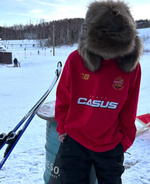 Лонгслив Manchester красный