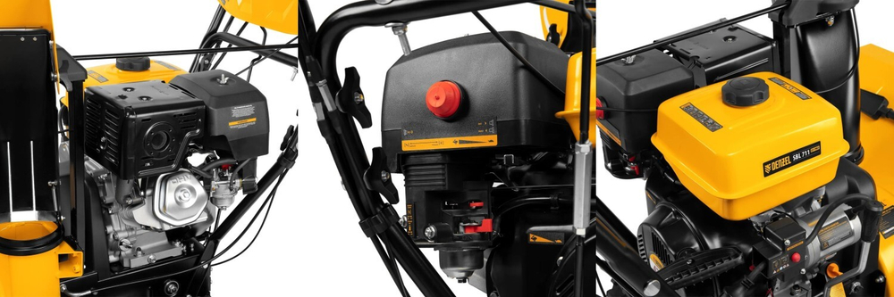 Снегоуборщик гусеничный бензиновый Denzel SBL 711DT PRO 97656