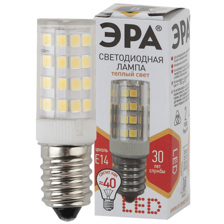 Лампочка светодиодная ЭРА STD LED T25-5W-CORN-827-E14 E14 / Е14 5Вт теплый белый свет