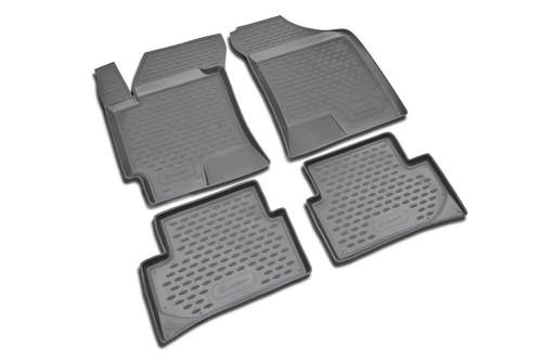 Коврики в салон для HYUNDAI Coupe 2001-, 4 шт. (полиуретан) NLC.20.16.210K