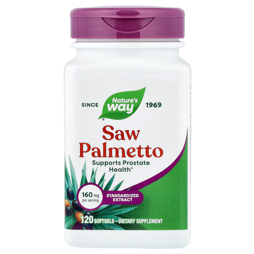 Nature's Way, сереноя, 160 мг, 120 капсул